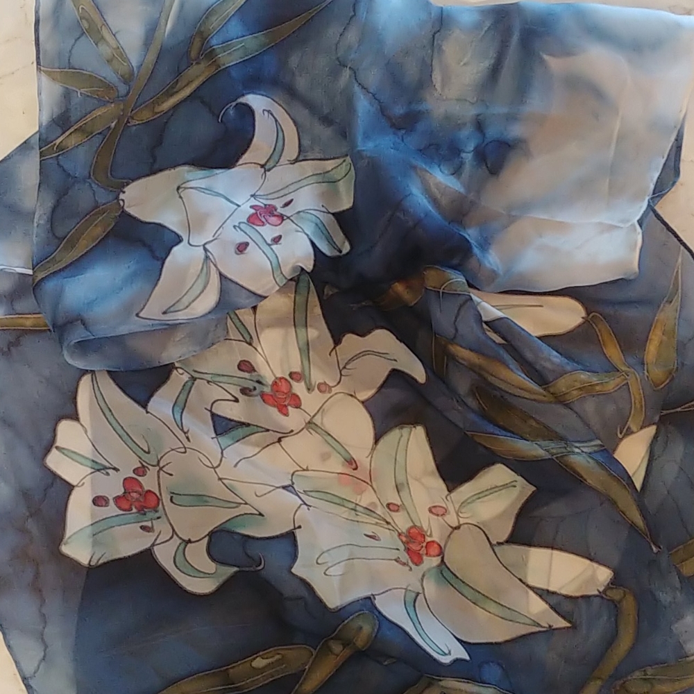 Silk scarf